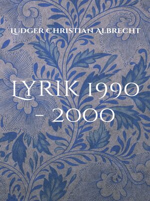 cover image of Lyrik 1990--2000